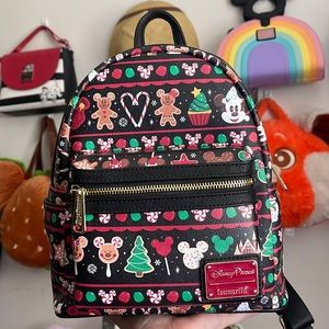 2019 Discontinued Christmas Snacks Disney Loungefly | NWT